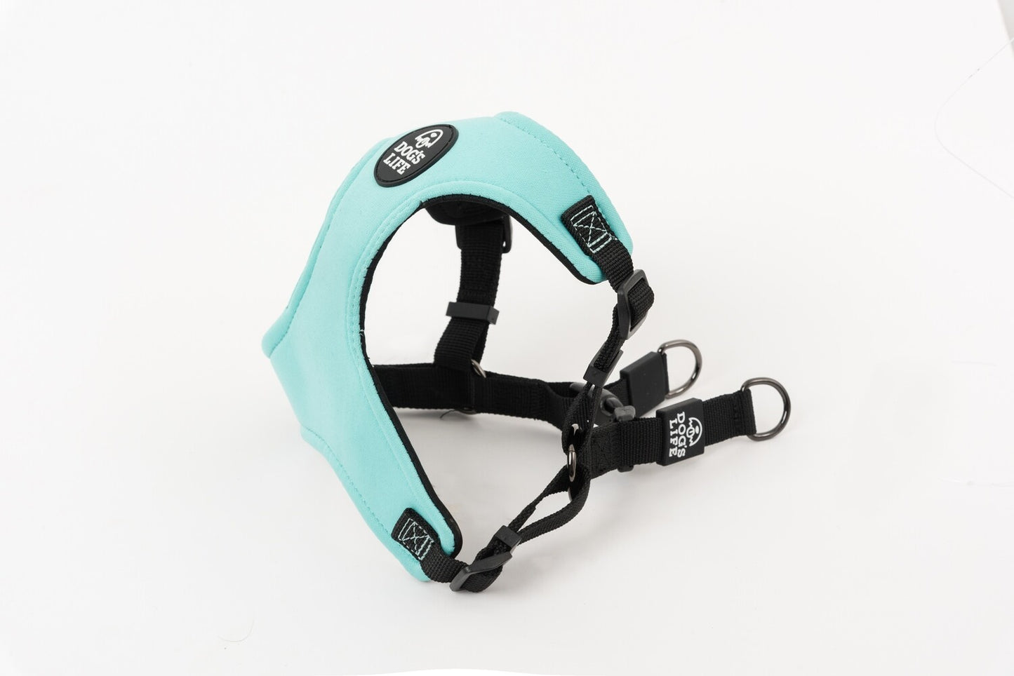 Dog Harness - Soft Neoprene (Turquoise)