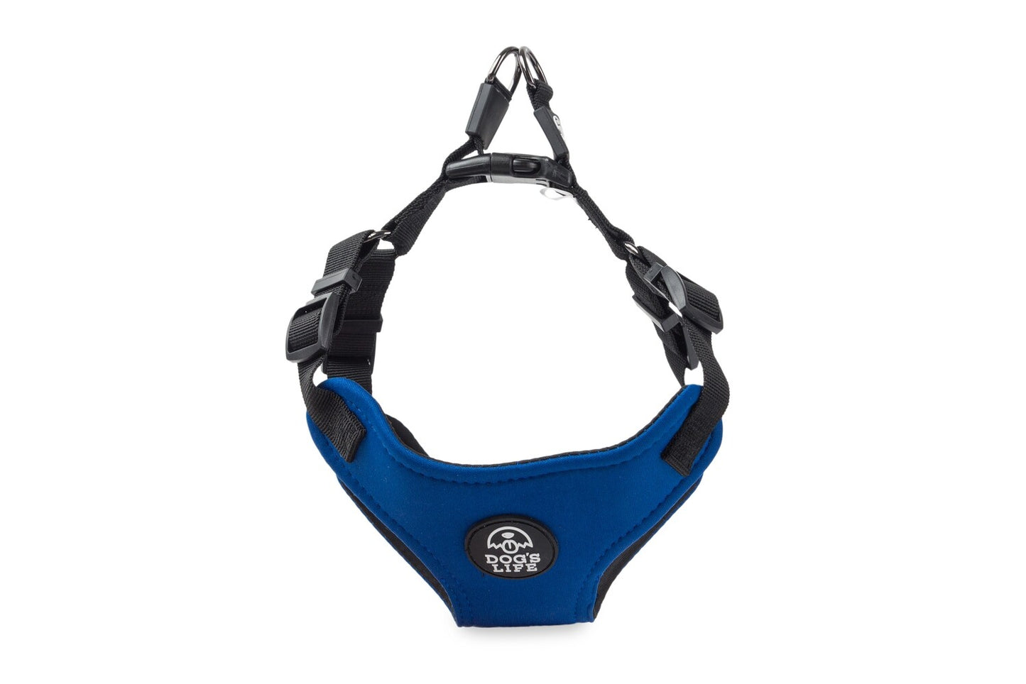 Dog Harness - Soft Neoprene (Yale Blue)