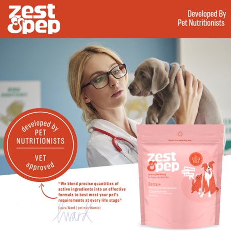 Zest & Pep - Dental Powder For Cats & Dogs