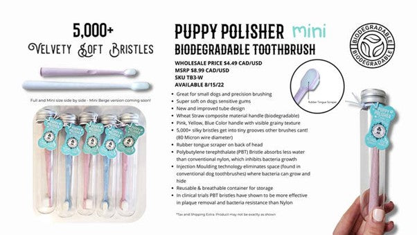 Wag & Bright Supply Co - Puppy Polisher Eco Toothbrush