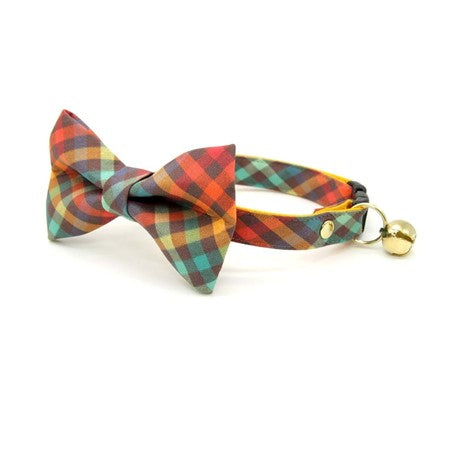 "Campfire" Bow Tie for Cats by Made By Cleo