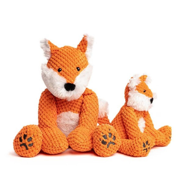 Floppy Fox Plush Dog Toy