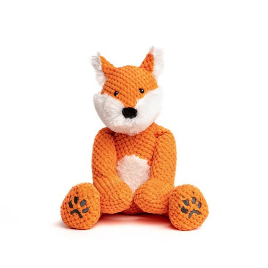 Floppy Fox Plush Dog Toy