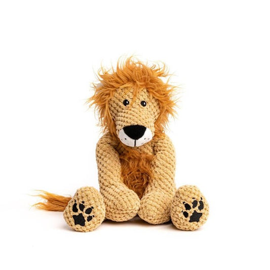 Floppy Lion Plush Dog Toy