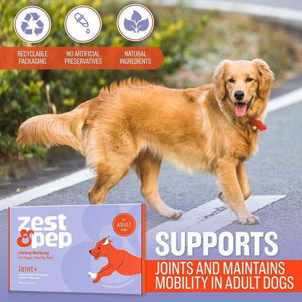 Zest & Pep - Joint & Hip Supplement For Adult Dogs