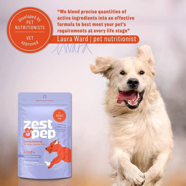 Zest & Pep - Joint & Hip Supplement For Adult Dogs