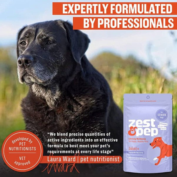 Zest & Pep - Joint & Hip Supplement For Senior Dogs