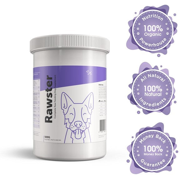 Dog's Lounge - RAWSTER Complete Raw Feeding Dog Supplement