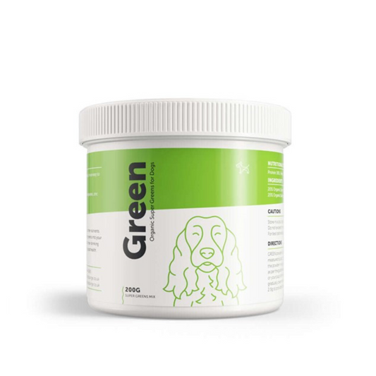 Dog's Lounge - GREEN Organic Super Greens Supplement for Dogs and Puppies