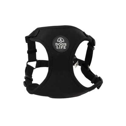 Dog Harness - Soft Neoprene (Black)