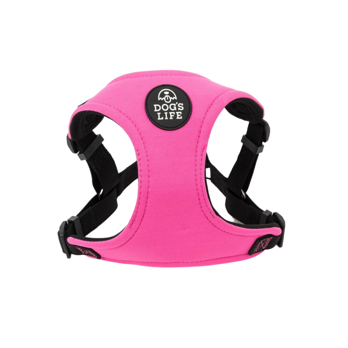 Dog Harness - Soft Neoprene (Pink)