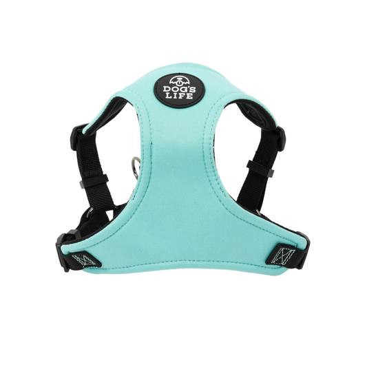 Dog Harness - Soft Neoprene (Turquoise)