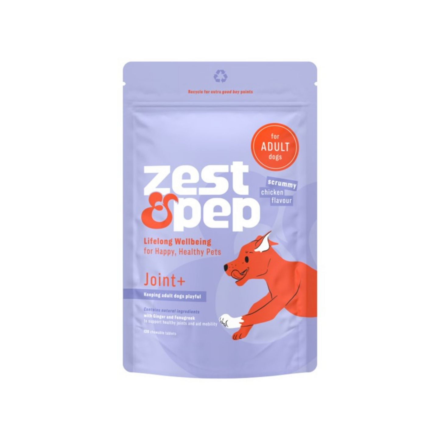 Zest & Pep - Joint & Hip Supplement For Adult Dogs