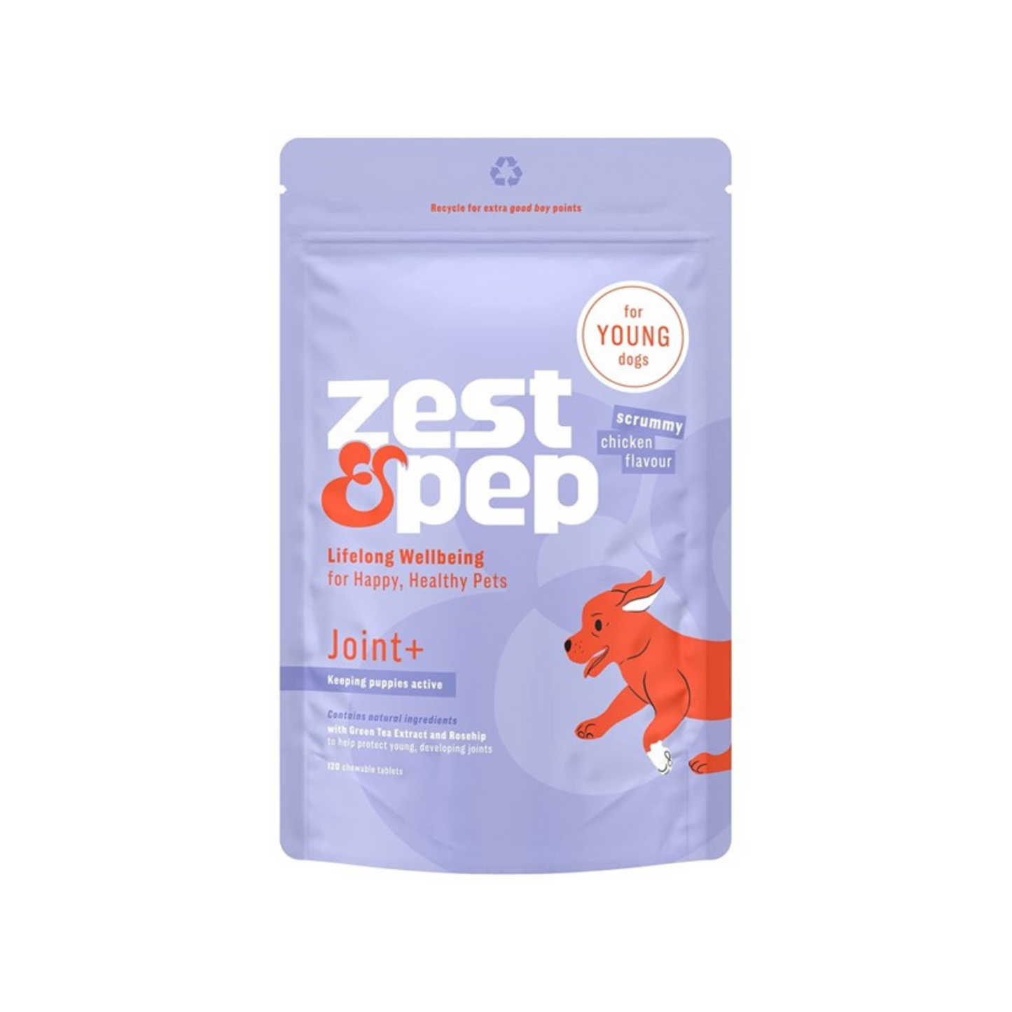 Zest & Pep - Joint & Hip Supplement For Younger Dogs