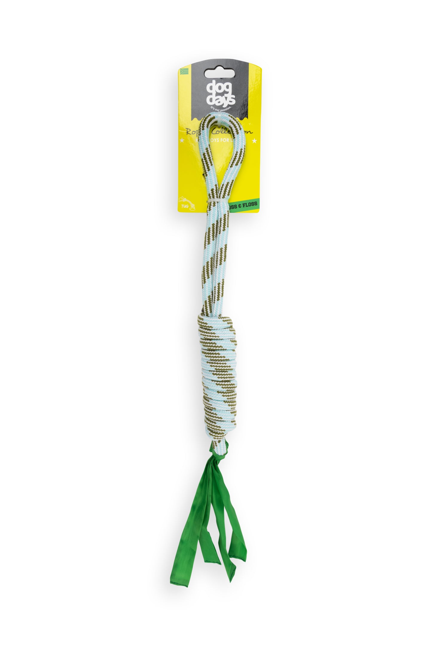 Rope Toy With Handle & Tassel - 50cm