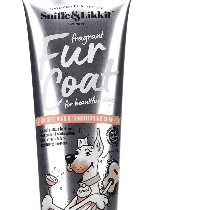 Sniffe & Likkit - Fragrant Fur Coat 3 in 1 Brightening & Conditioning Shampoo